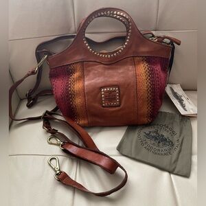 Campomaggi sunset stripes mini bag